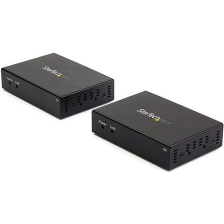 StarTech.com ST121HD20L HDMI Ethernet Extender (4K 60Hz, 100m, IR Steuerung, 4K Video über CAT6) - Video-/Audio-/Infrarot-Übert