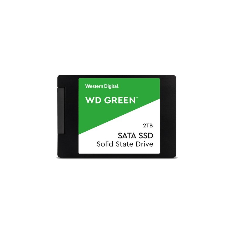 WD Green SSD WDS200T2G0A - SSD - 2 TB - intern - 2.5" (6.4 cm) - SATA 6Gb/s