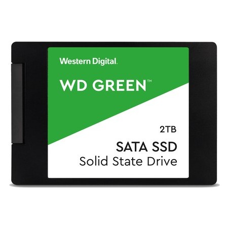 WD Green SSD WDS200T2G0A - SSD - 2 TB - intern - 2.5" (6.4 cm) - SATA 6Gb/s