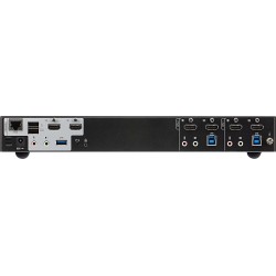 ATEN CS1842 2-Port USB3.0 4K HDMI Dual Display KVMP Switch - KVM-/Audio-/USB-Switch - 2 x KVM/Audio/USB - 1 lokaler Benutzer -