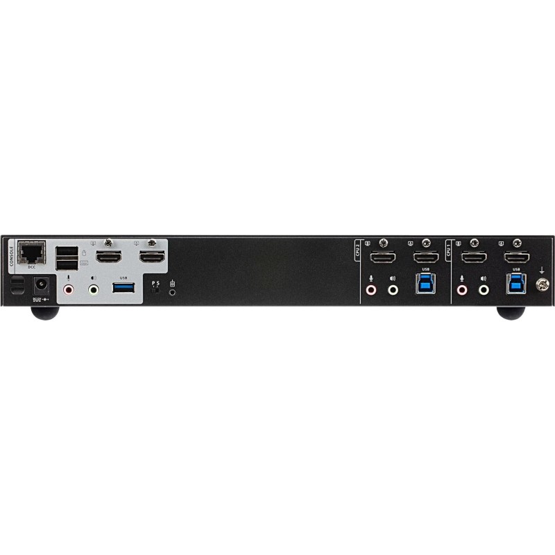ATEN CS1842 2-Port USB3.0 4K HDMI Dual Display KVMP Switch - KVM-/Audio-/USB-Switch - 2 x KVM/Audio/USB - 1 lokaler Benutzer -
