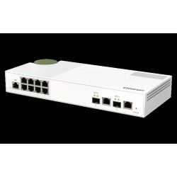 QNAP QSW-M2108-2C - Switch - managed - 2 x 10 Gigabit SFP+ + 8 x 2.5GBase-T - Desktop