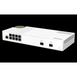QNAP QSW-M2108-2S - Switch - managed - 2 x 10 Gigabit SFP+ + 8 x 2.5GBase-T - Desktop