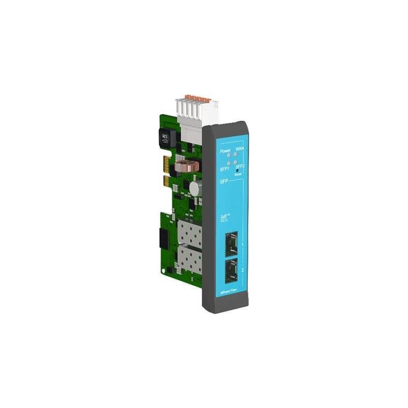 INSYS MRcard Fiber plug-in-card 2xGigabit SFP 2xdig.in (10022271)