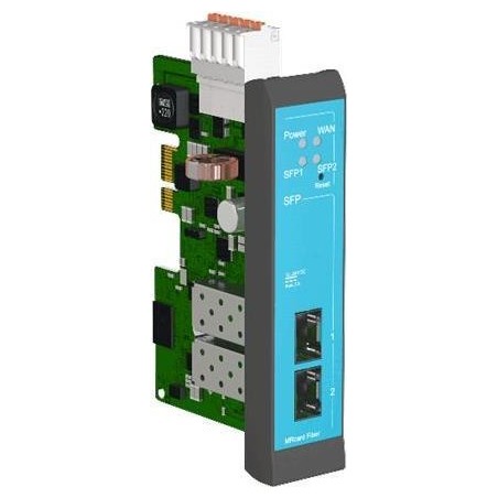 INSYS MRcard Fiber plug-in-card 2xGigabit SFP 2xdig.in (10022271)