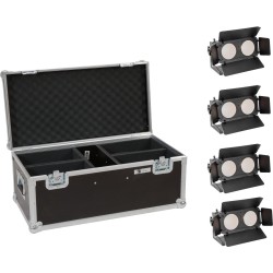 EUROLITE Set 4x LED CBB-2 WW/CW Fairlight + Case (20000838)