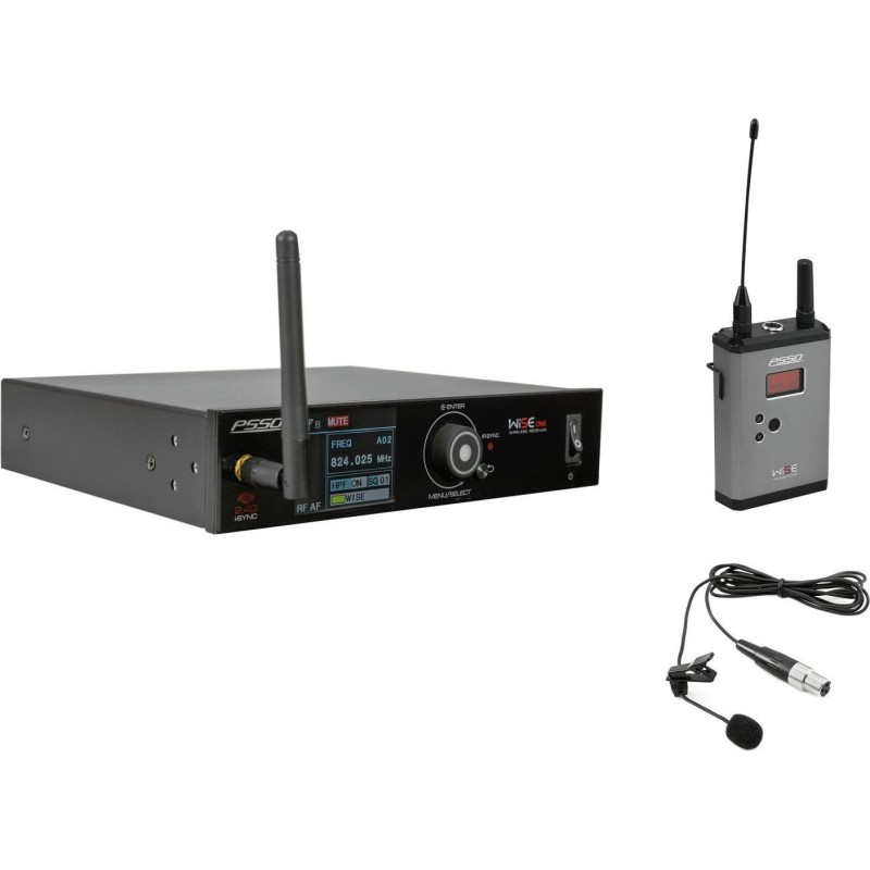 PSSO Set WISE ONE + BP + Lavalier 823-832/863-865MHz (20000786)