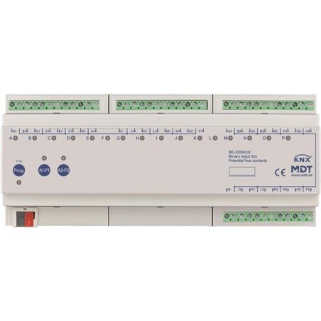 MDT BE-32000.02 Binäreingang 32fach 12TE REG potentialfrei (BE-32000.02)