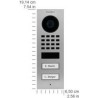 DoorBird D1102V IP Video Türstation V2A Edelstahl 2 Ruftasten (D1102V)