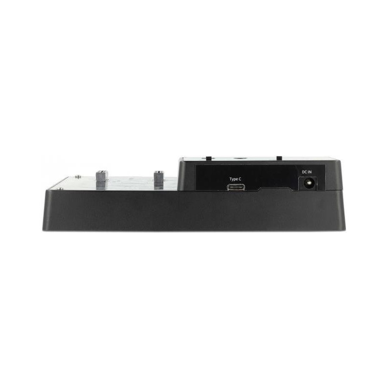 Delock - SSD-Dockingstation mit Klon-Funktion Schächte: 4 - M.2 - M.2 NVMe Card - USB 3,2 (Gen 2) - Schwarz (64124)