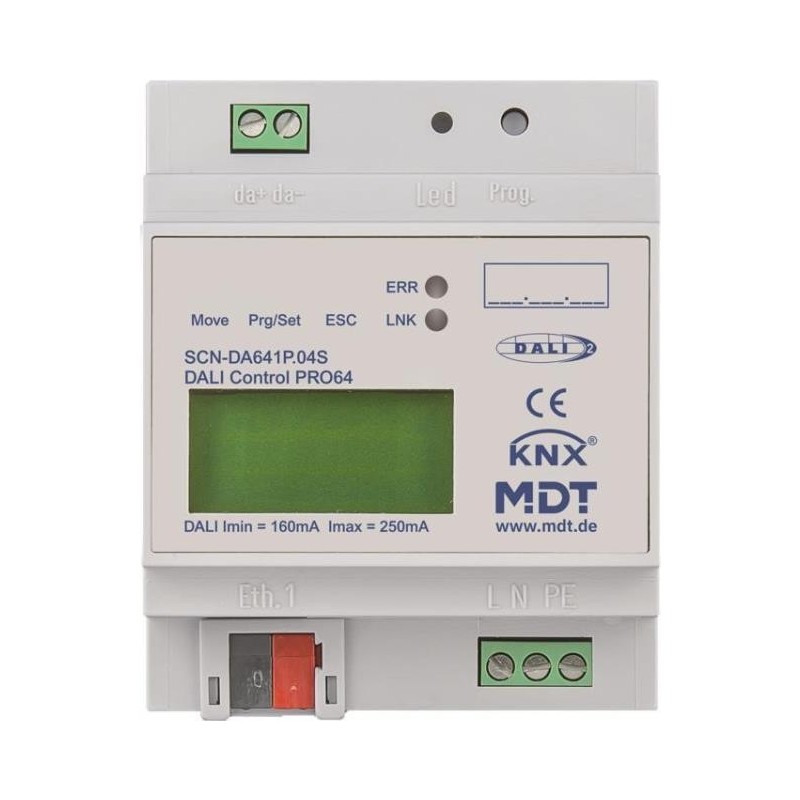 MDT technologies DaliControl IP Gateway PRO64 DALI-2,4TE,REG SCN-DA641P.04S (SCN-DA641P.04S)