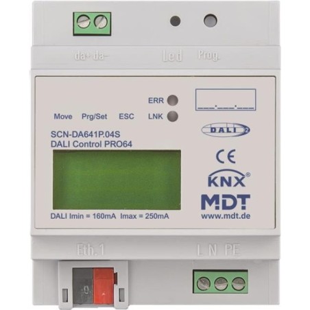 MDT technologies DaliControl IP Gateway PRO64 DALI-2,4TE,REG SCN-DA641P.04S (SCN-DA641P.04S)