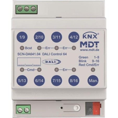 MDT technologies DALI Control 64 Gateway 4TE, REG SCN-DA641.04 (SCN-DA641.04)