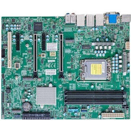 Supermicro X13SAE-F Motherboard ATX LGA1700 W680 DDR5 bis 192 GB 2.5 Gigabit LAN (MBD-X13SAE-F-B)