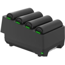 Zebra - Batterieladegerät - Ausgangsanschlüsse: 4 - für Zebra WT5400, WT6400 (SAC-WT5X6-4SC-01)