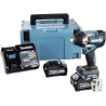 Makita TW007GM201 - Schlagschrauber - schnurlos - 4 Geschwindigkeiten - 1/2" -Vierkantantrieb - 1100 N m - 2 Akkus, Ladegerät e