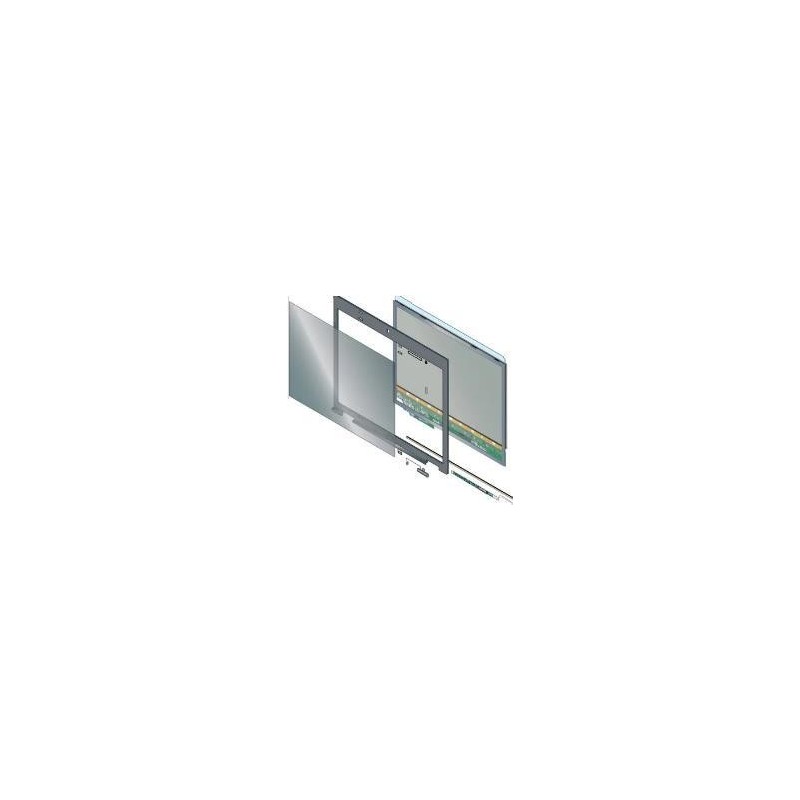 3M ALCF-P-KIT-MATTE Rahmenloser Blickschutzfilter, Advanced Light Control Film, 43,20cm (17") (43,2cm)
