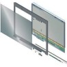 3M ALCF-P-KIT-MATTE Rahmenloser Blickschutzfilter, Advanced Light Control Film, 43,20cm (17") (43,2cm)