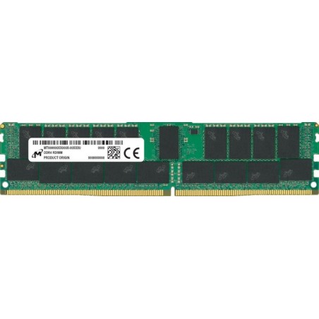 Micron - DDR4 - Modul - 64 GB - DIMM 288-PIN - 3200 MHz / PC4-25600 - registriert (MTA36ASF8G72PZ-3G2F1)