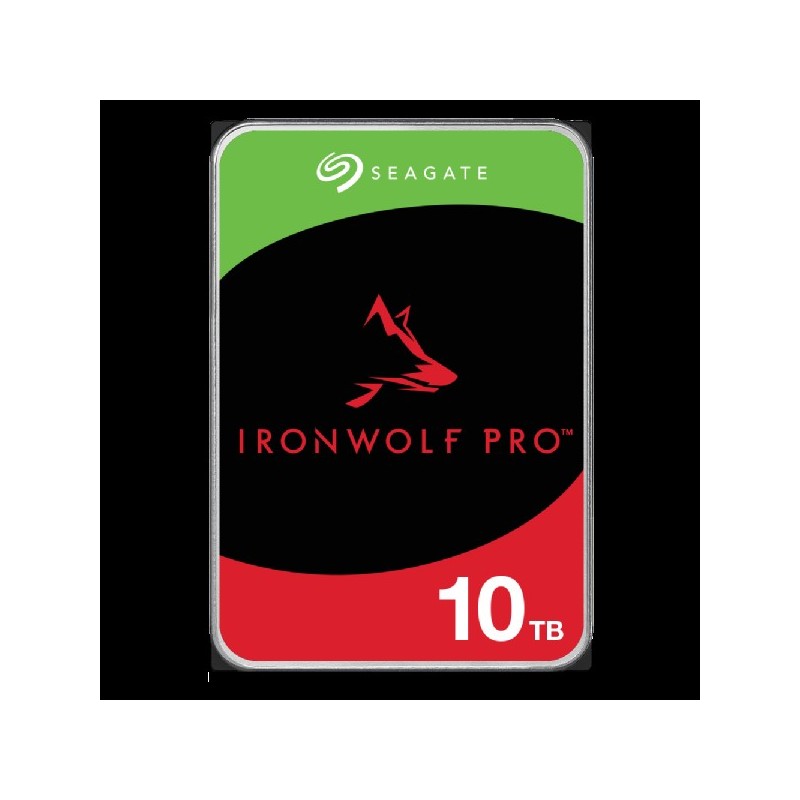 Seagate IronWolf Pro ST10000NT001 - Festplatte - 10TB - intern - 3.5" (8,9 cm) - SATA 6Gb/s - 7200 U/min - Puffer: 256MB - mit