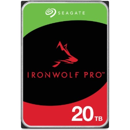 Seagate IronWolf Pro ST20000NT001 - Festplatte - 20TB - intern - 3.5" (8,9 cm) - SATA 6Gb/s - 7200 U/min - Puffer: 256MB - mit