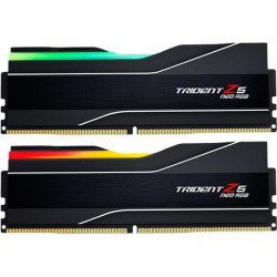 G.Skill Trident Z5 Neo RGB - DDR5 - Kit - 32GB: 2 x 16GB - DIMM 288-PIN - 3000 MHz / PC5-48000 - CL30 - non-ECC - mattschwarz (