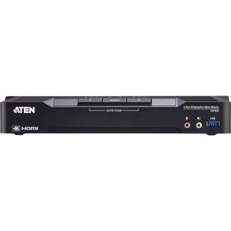 ATEN CM1942 2-Port 4K DP Dual Display Mini Matriv Boundless KVM (CM1942)