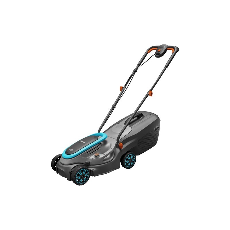 Gardena PowerMax 32/18V Set - Rasenmäher - schnurlos 4 Ah Ladegerät enthalten - 32cm - 10,2 kg (14632-20)