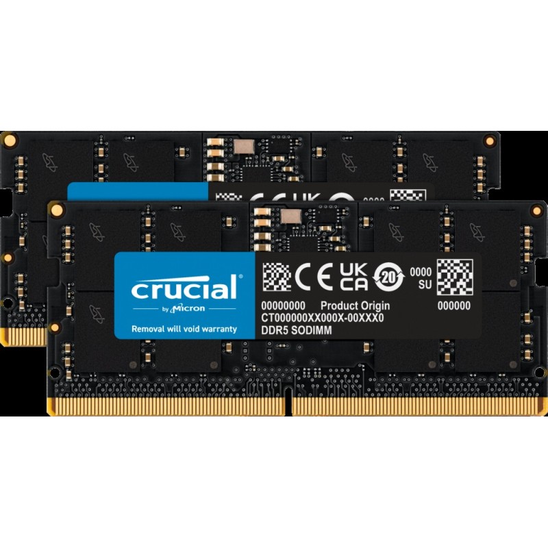 Crucial CT2K16G56C46S5 Speichermodul 32 GB 2 x 16 GB DDR5 5600 MHz (CT2K16G56C46S5)
