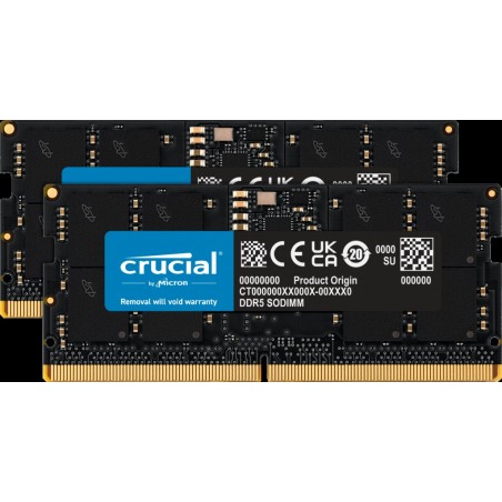 Crucial CT2K16G56C46S5 Speichermodul 32 GB 2 x 16 GB DDR5 5600 MHz (CT2K16G56C46S5)