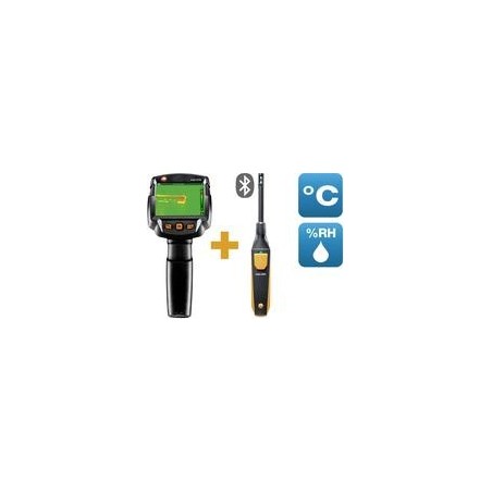 testo 872s Baudiagnose-Set Wärmebildkamera -30 bis +650 C 240 x 180 Pixel 9 Hz (0560 8726)
