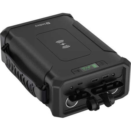 Sandberg Active Survivor 8in1 - Powerbank + AC-Netzteil + Kfz-Netzteil 32700 - 96000 mAh - 307,2 Wh - 180 Watt - 5 A - PD, QC -