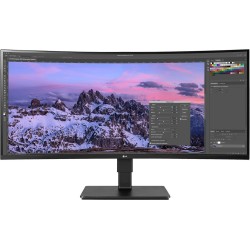 LG 35BN77CP-B.AEU 88,9cm 88,90cm (35") VA 3440x1440 21:9 DP HDMI USB-C USB Audio-Out black Energieklasse G (35BN77CP-B.AEU)