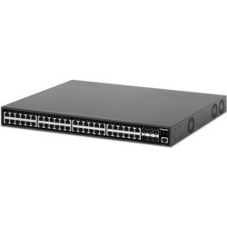 Intellinet - Switch - L2+ - managed - 48 x 10/100/1000 (PoE+) + 6 x 10 Gigabit SFP+ (Uplink) - an Rack montierbar - PoE+ (450 W