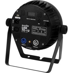 EUROLITE LED 7C-12 Silent Slim Spot (51915321)