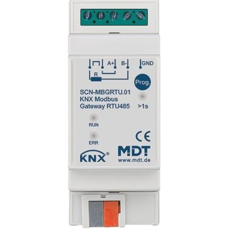 MDT technologies KNX Modbus Gateway RTU485 2TE, REG SCN-MBGRTU.01 (SCN-MBGRTU.01)