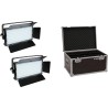 EUROLITE Set 2x LED PLL-480 CW/WW Panel + Case (20000676)