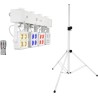 EUROLITE Set LED KLS-180 weiß + BS-2 EU Boxenhochständer weiß (20000726)