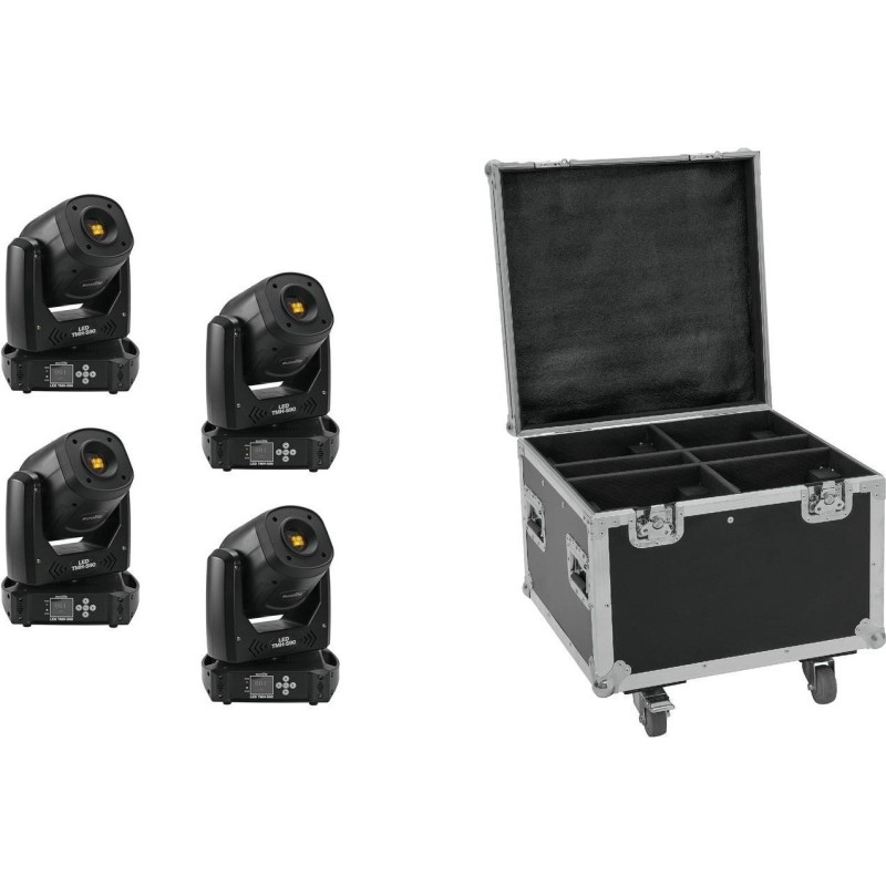 EUROLITE Set 4x LED TMH-S90 + Case (20000742)
