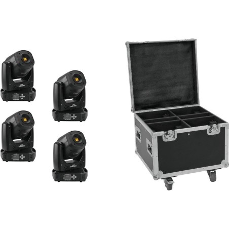 EUROLITE Set 4x LED TMH-S90 + Case (20000742)