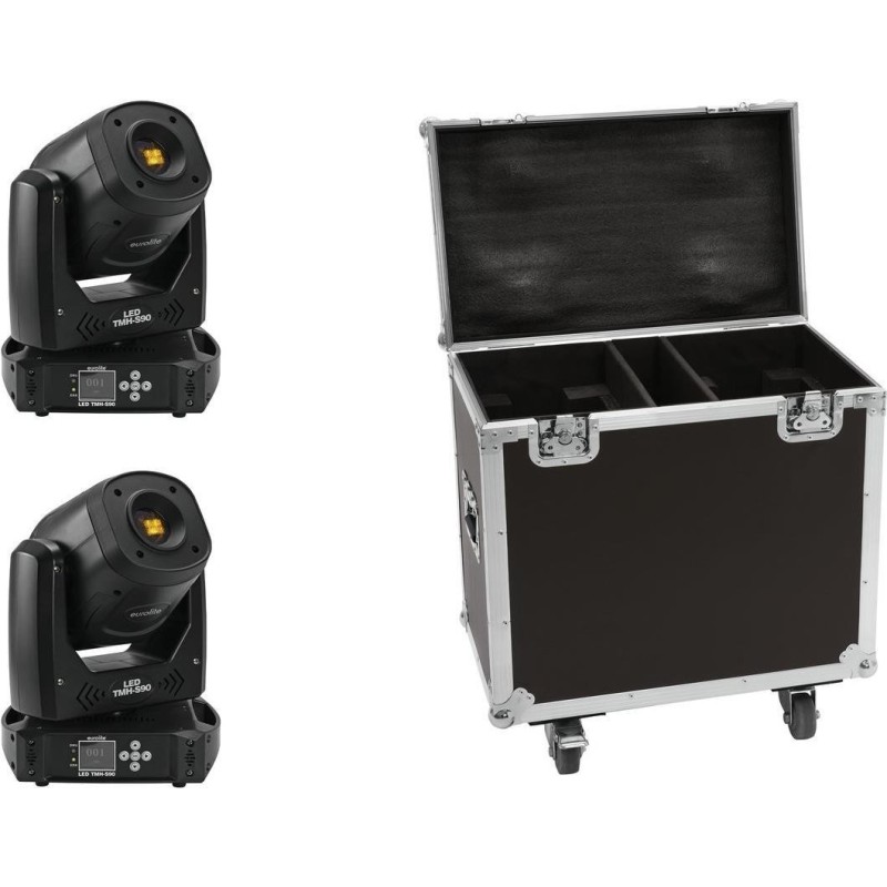 EUROLITE Set 2x LED TMH-S90 + Case (20000743)