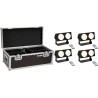 EUROLITE Set 4x LED CBB-2 COB WW Leiste + Case (20000811)