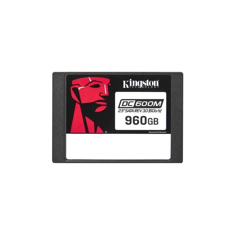Kingston DC600M - SSD - Mixed Use - 960GB - intern - 2.5" (6,4 cm) - SATA 6Gb/s (SEDC600M/960G)