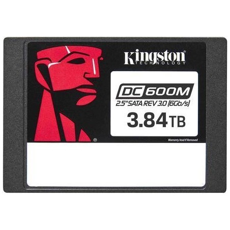 Kingston DC600M - SSD - Mixed Use - 3,84TB - intern - 2.5" (6,4 cm) - SATA 6Gb/s (SEDC600M/3840G)