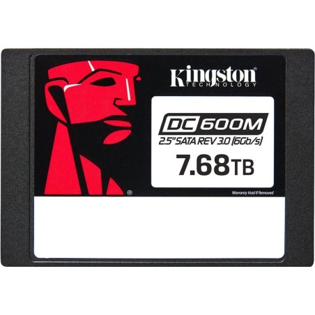 Kingston DC600M - SSD - Mixed Use - 7,68TB - intern - 2.5" (6,4 cm) - SATA 6Gb/s (SEDC600M/7680G)