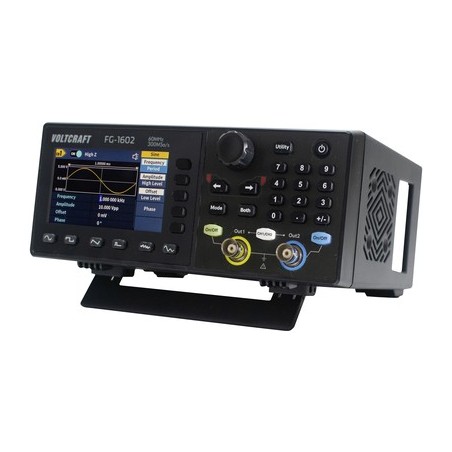 VOLTCRAFT FG-1602 Funktionsgenerator netzbetrieben 1 µHz - 60 MHz 2-Kanal Arbiträr (VC-13082815)