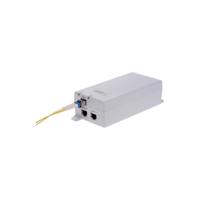 AXIS T8154 Midspan - Power Injector (intern) - Wechselstrom 100-240 V - 60 Watt - Indien, Europa - für AXIS C1410, P1385-E, W40