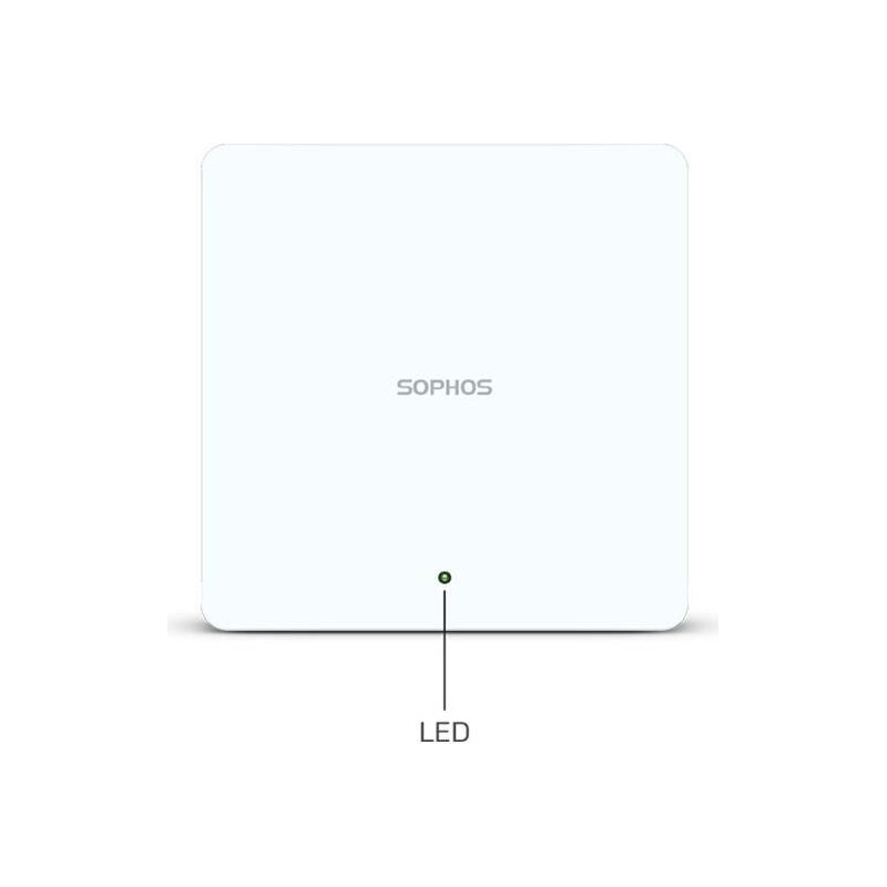Sophos AP6 Series 420E - Accesspoint - Wi-Fi 6 - Wi-Fi 6E - 2,4 GHz, 5 GHz, 6 GHz - Cloud-verwaltet - Tisch-/Wand-/Deckenmontag