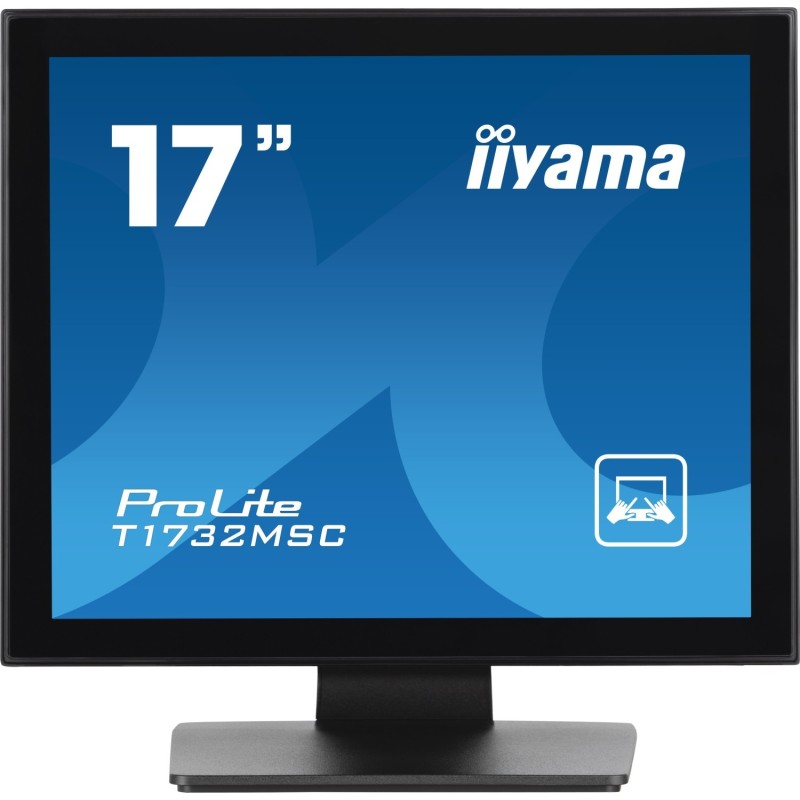 iiyama ProLite T1732MSC-B1SAG, 43,2cm (17''), Projected Capacitive, 10 TP, Kit (USB), schwarz Touchmonitor (5:4), 43,2 cm (17''
