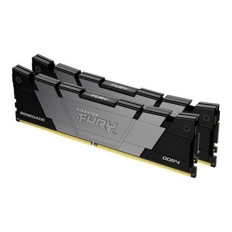 Kingston FURY Renegade - DDR4 - Kit - 16GB: 2 x 8GB - DIMM 288-PIN - 2000 MHz / PC4-32000 - CL19 - non-ECC - Schwarz (KF440C19R